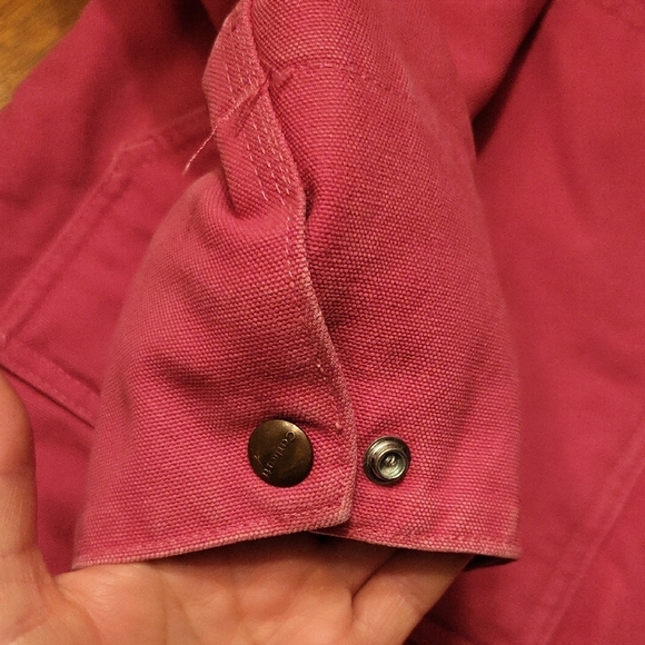 Carhartt Women's Canyon Sandstone Jacket Size XL Tulip Pink - Picture 8 of 8